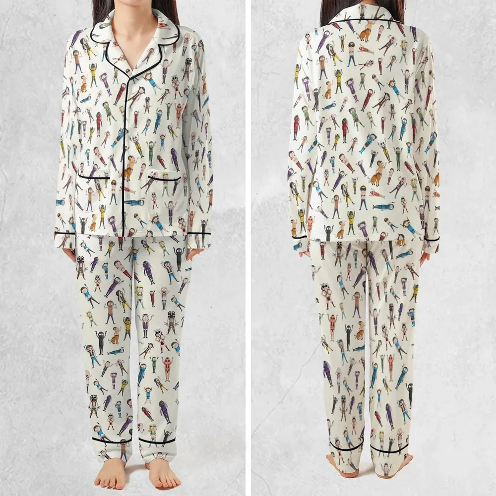 Morty Kombat Morty and Mortal Kombat Mashup Pajamas Set - 2