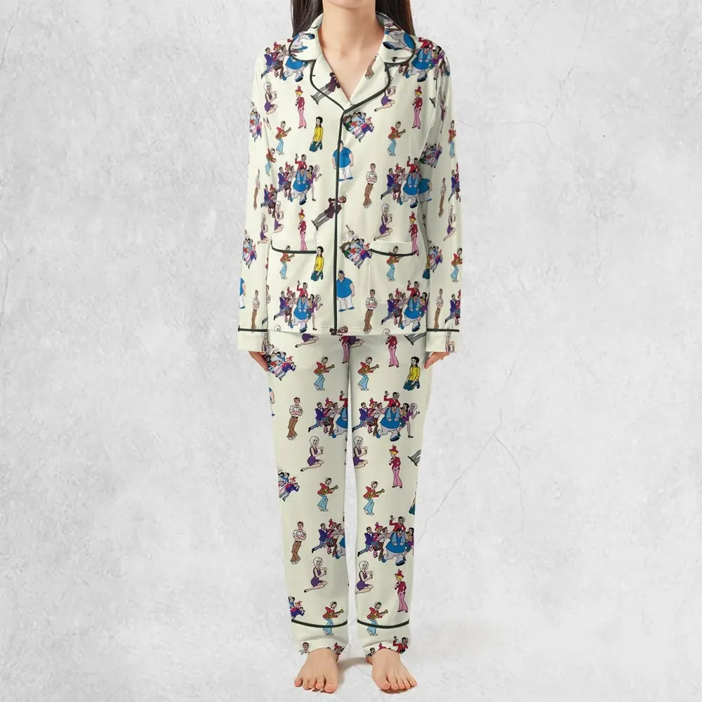 The New Adventures of Gilligan Pattern Pajamas Set - 3