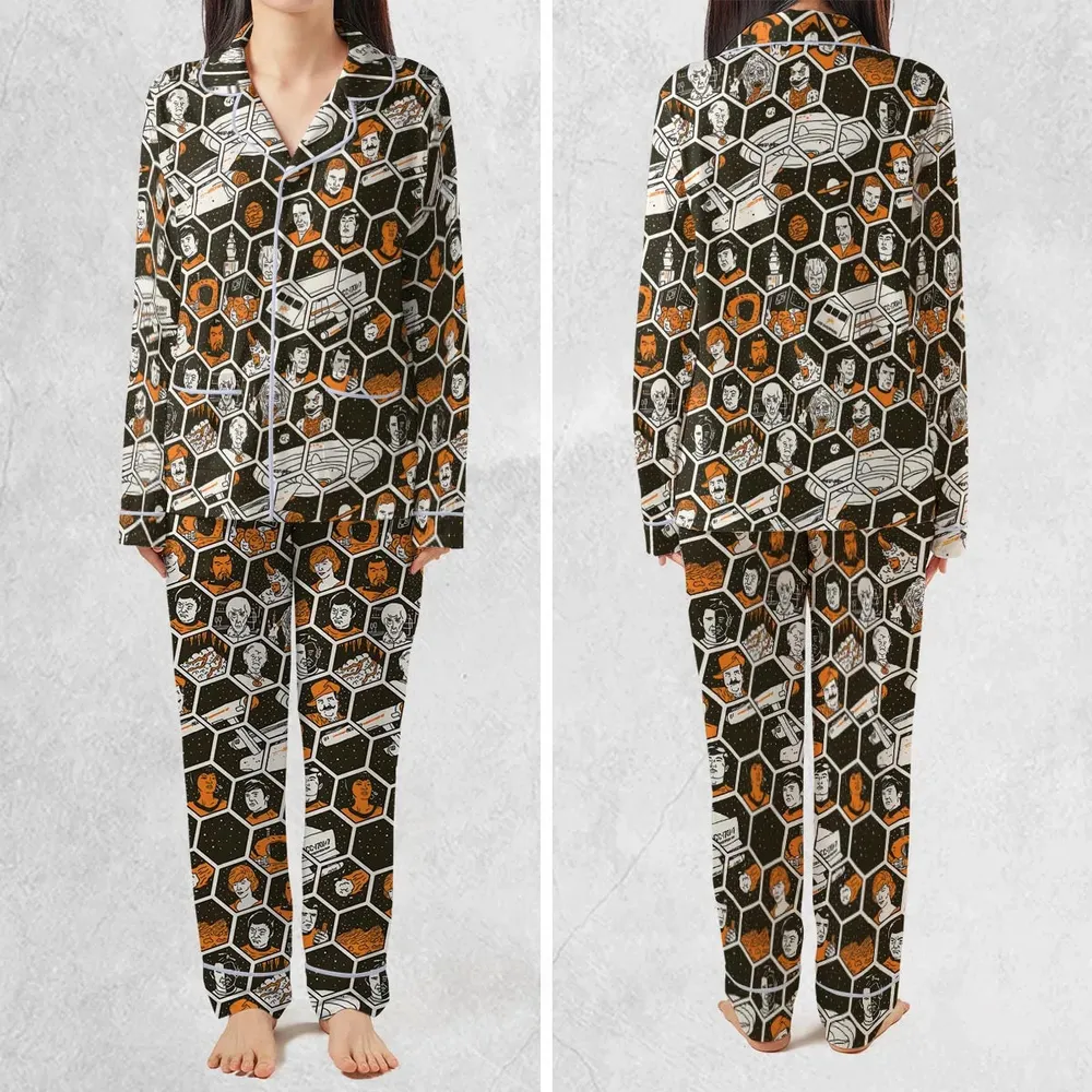 TrekToon Star Trek Hive Pattern Pajamas Set - 2