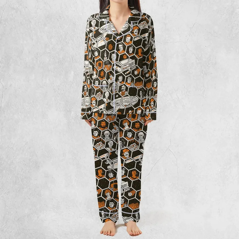 TrekToon Star Trek Hive Pattern Pajamas Set - 3