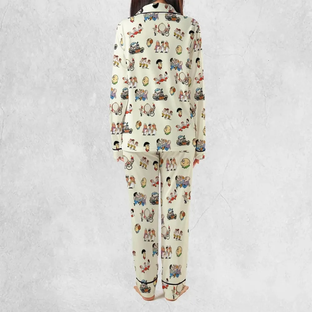 Three Stooges Cartoon 1965 Pajamas Set - 4