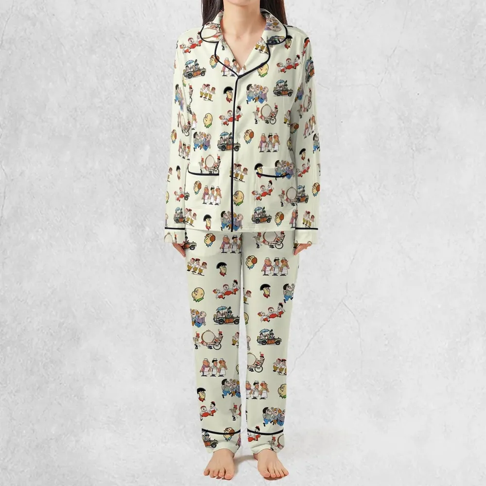 Three Stooges Cartoon 1965 Pajamas Set - 3