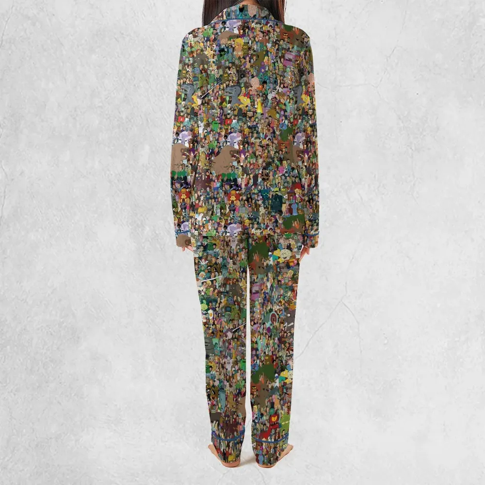 Futurama Characters Pajamas Set - 4