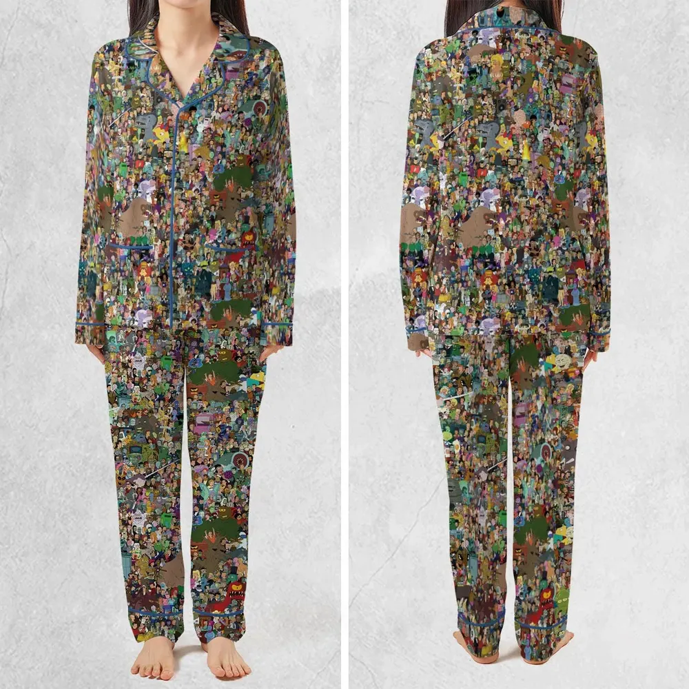 Futurama Characters Pajamas Set - 2
