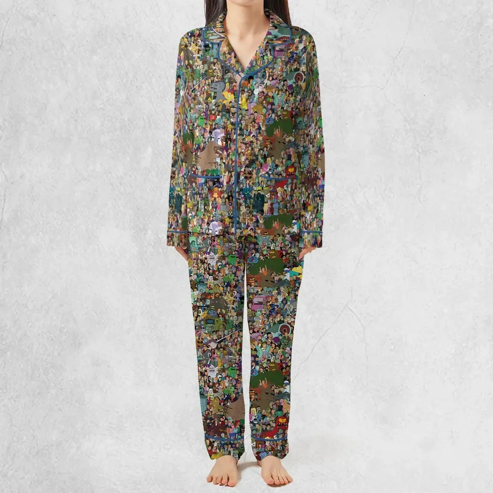 Futurama Characters Pajamas Set - 3