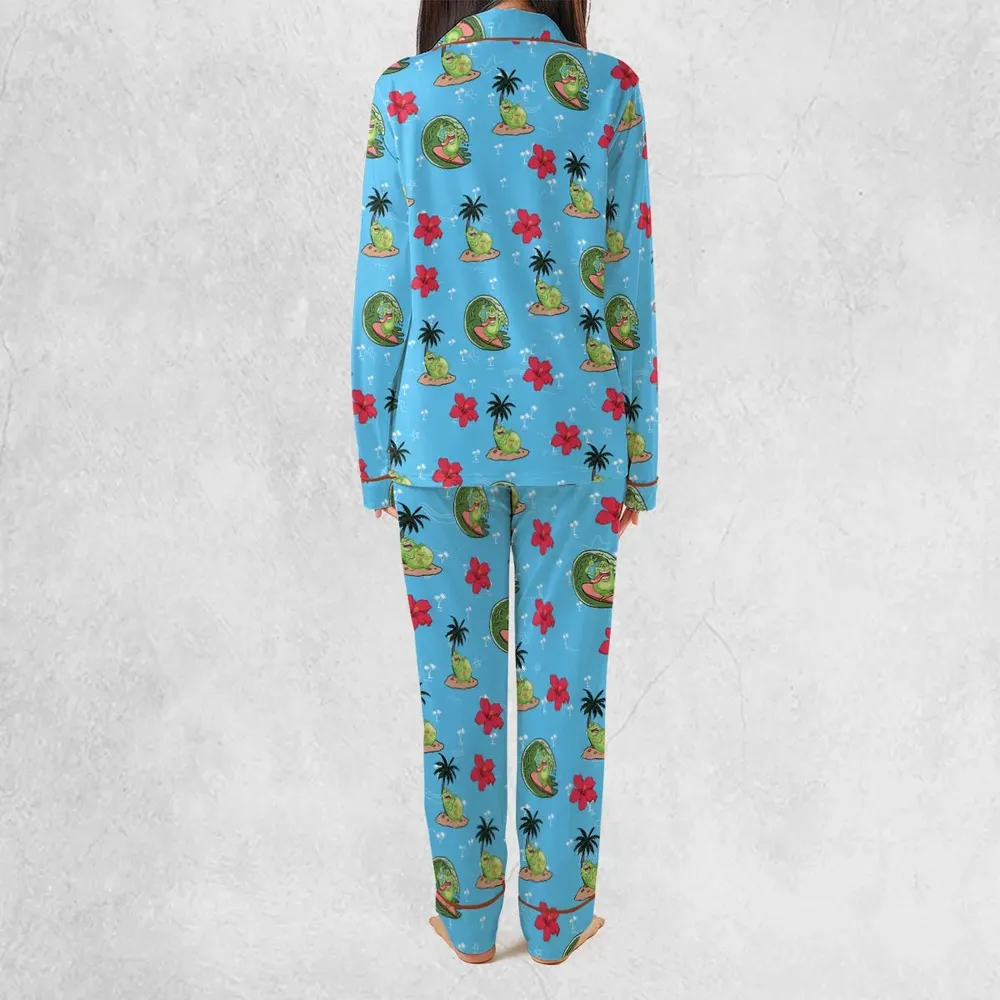 Ghostbusters Slimer Summer Vibes Pajamas Set - 4