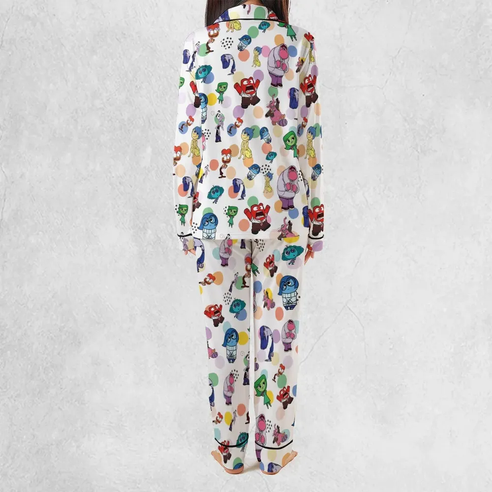 Emotion Characters Inside Out Pajamas Set - 4