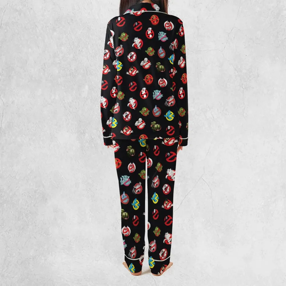 No Ghost Exists Ghostbusters Pajamas Set - 4