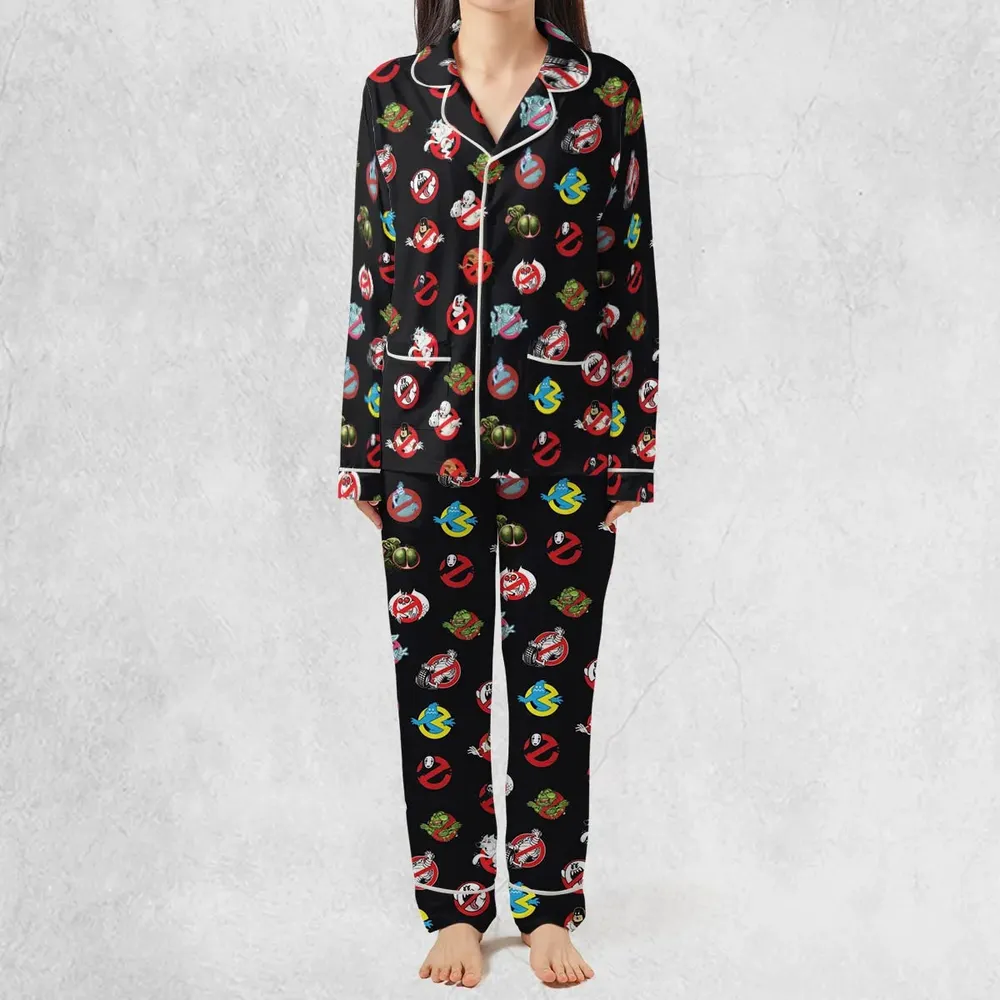 No Ghost Exists Ghostbusters Pajamas Set - 3