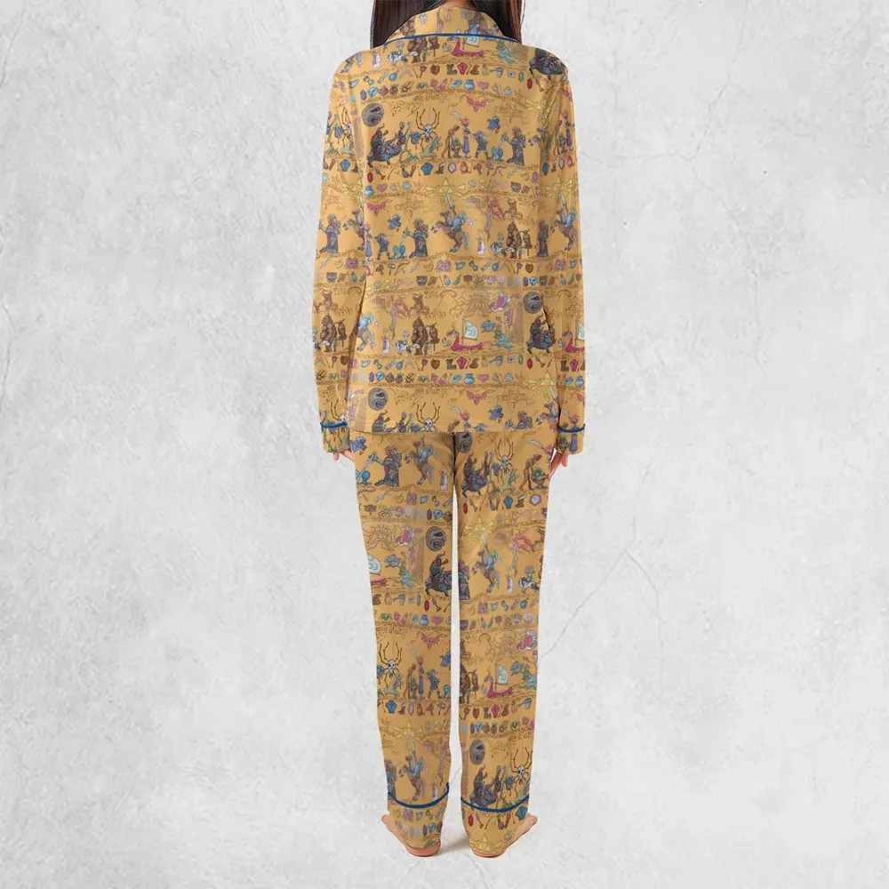 Link's Journey Tapestry The Legend Of Zelda Pajamas Set - 4