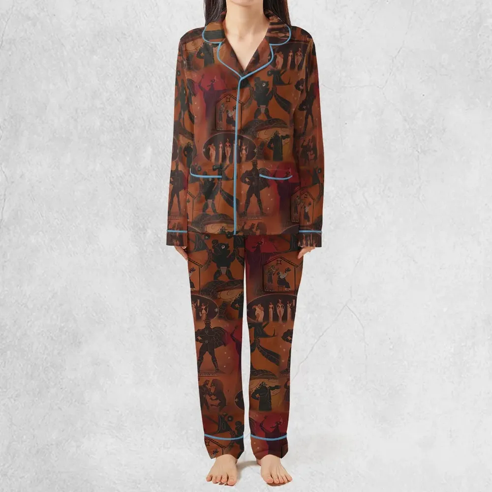 Ancient Hero Hercules 1997 Seamless Pajamas Set - 3