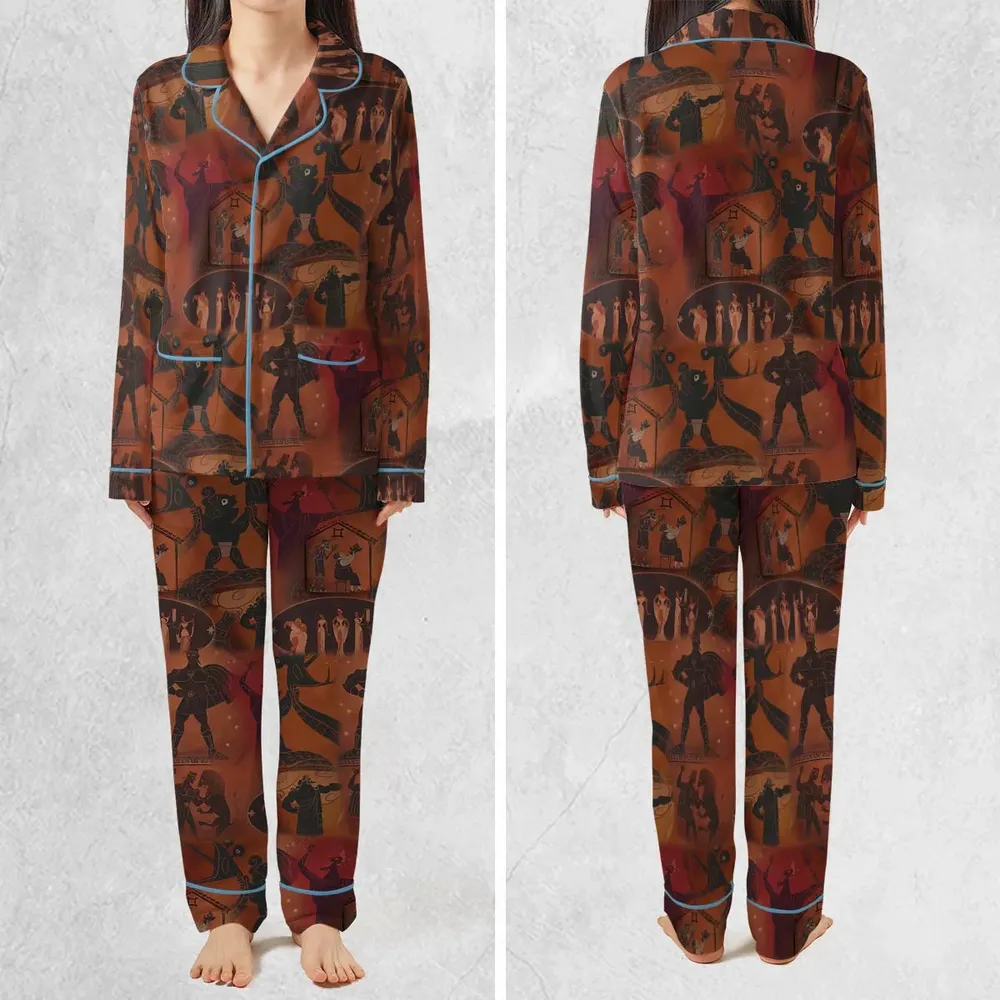 Ancient Hero Hercules 1997 Seamless Pajamas Set - 2