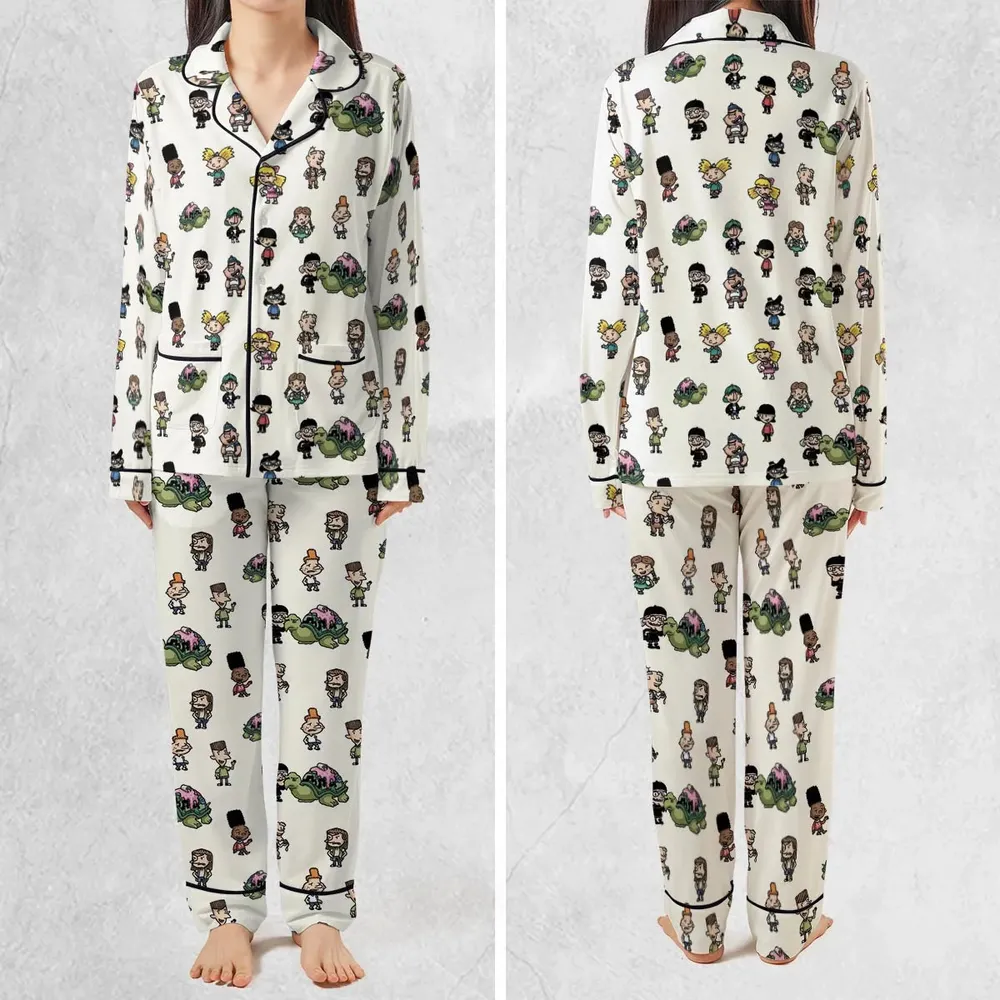 Hey Arnold Characters Pajamas Set - 2