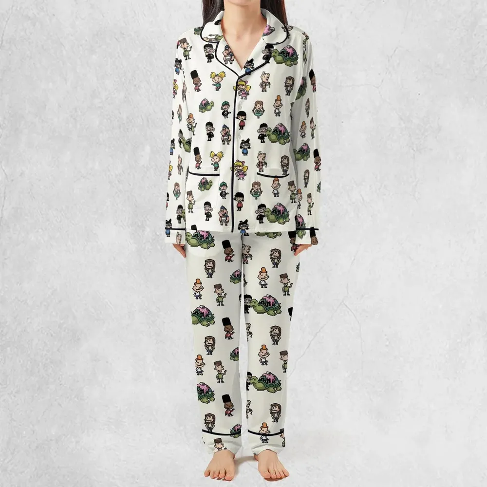 Hey Arnold Characters Pajamas Set - 3