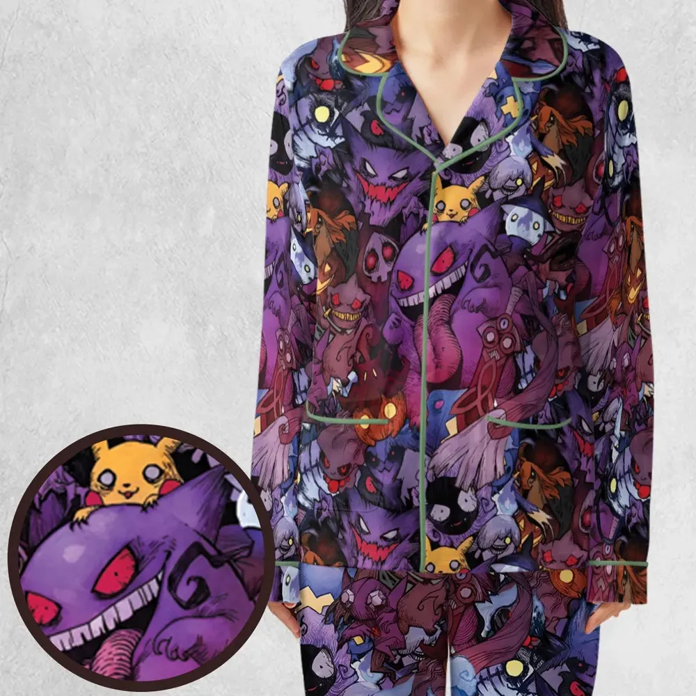 Scaries Poison Pokemon Pajamas Set - 1