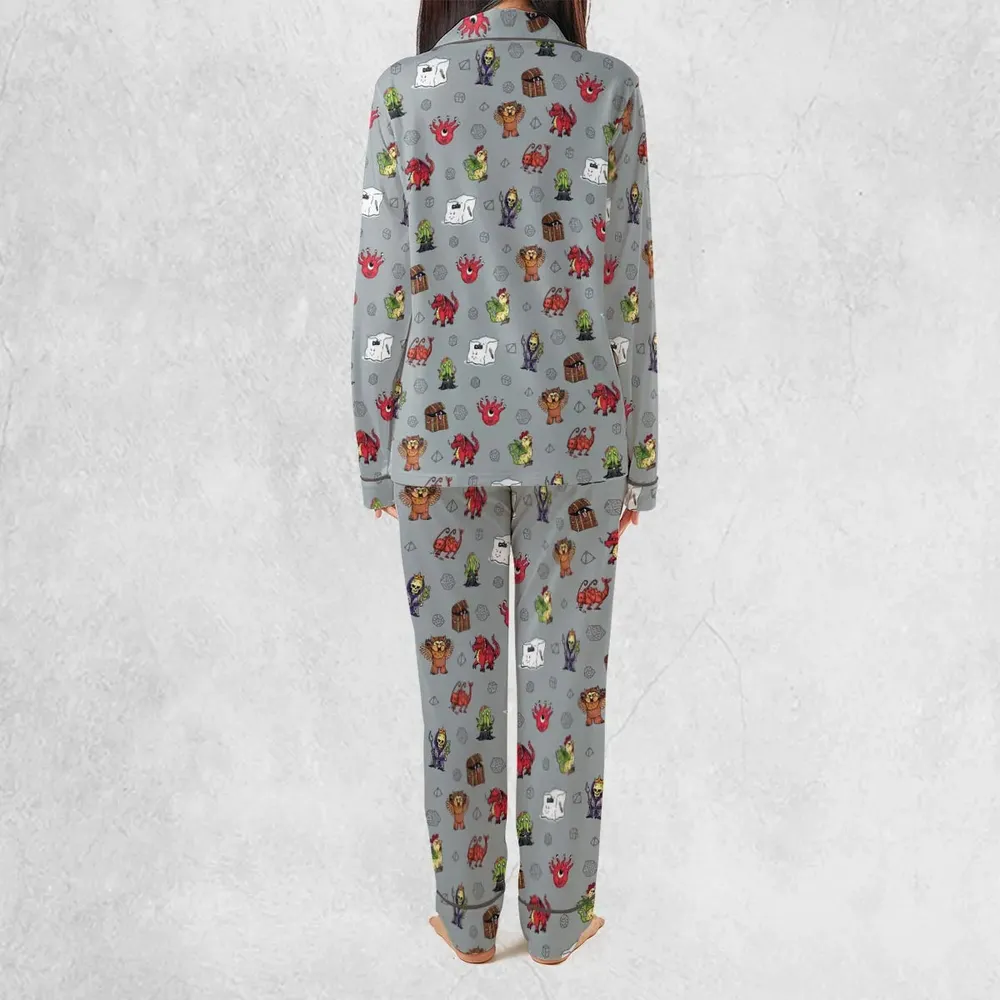 Little Monsters DnD Pajamas Set - 4