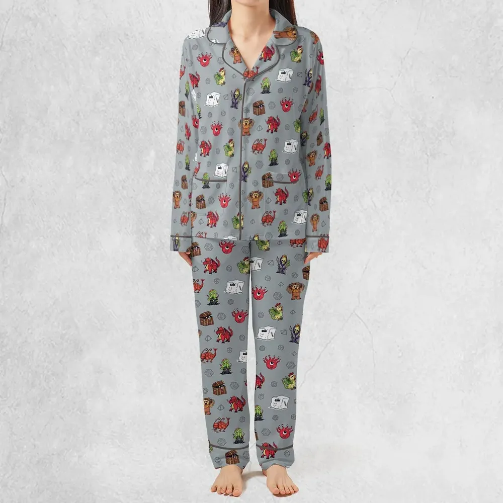 Little Monsters DnD Pajamas Set - 3
