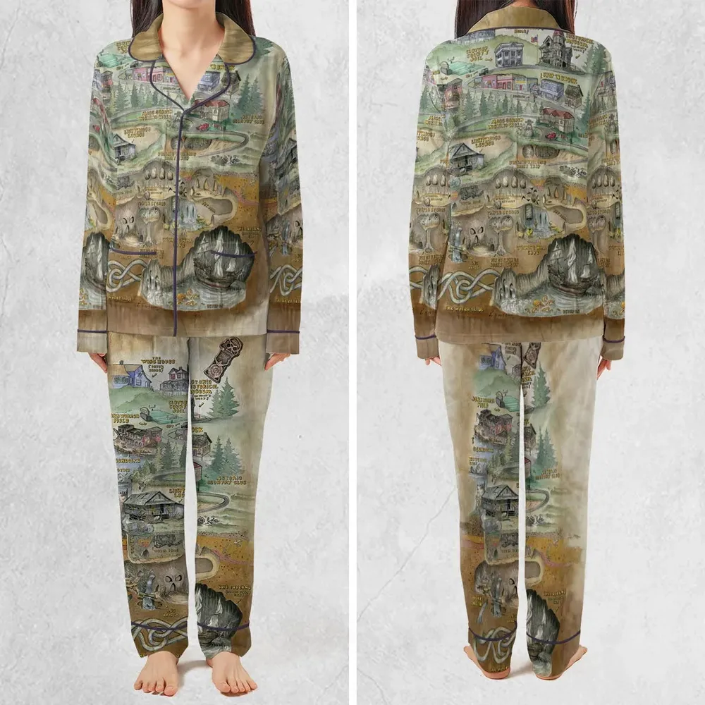 The Goonies Adventure Map Pajamas Set - 2