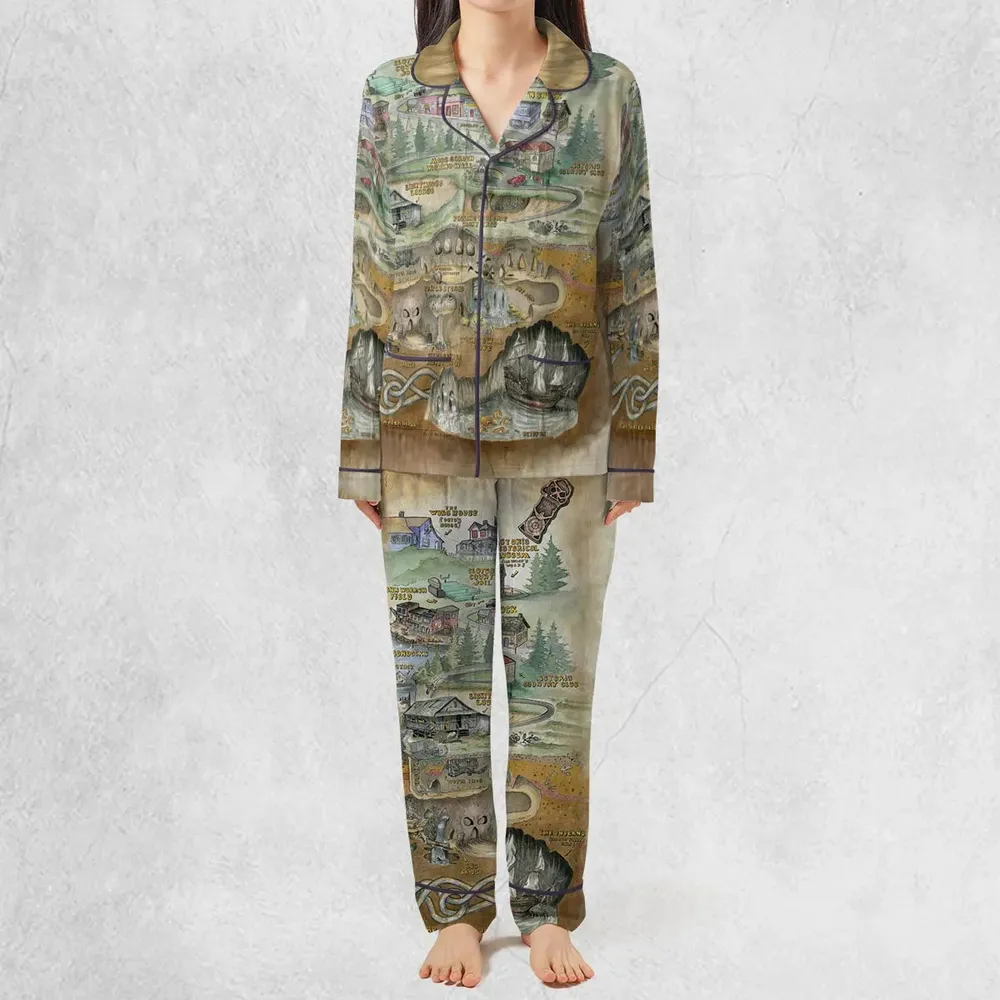 The Goonies Adventure Map Pajamas Set - 3