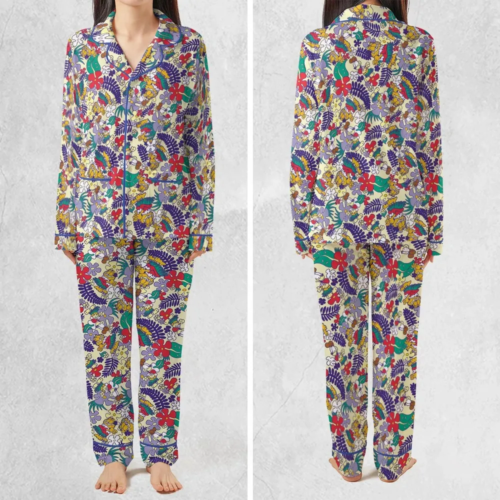 Aloha Garfield And Odie Pajamas Set - 2