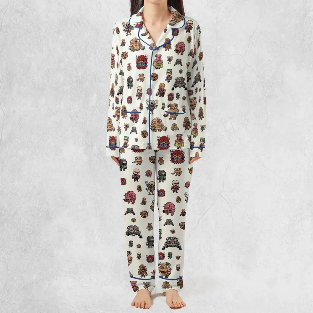 Doom Chibi Characters Pajamas Set - 3