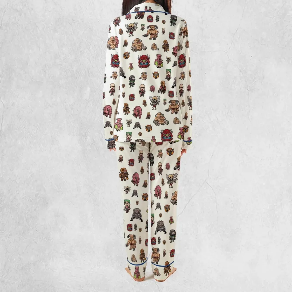 Doom Chibi Characters Pajamas Set - 4