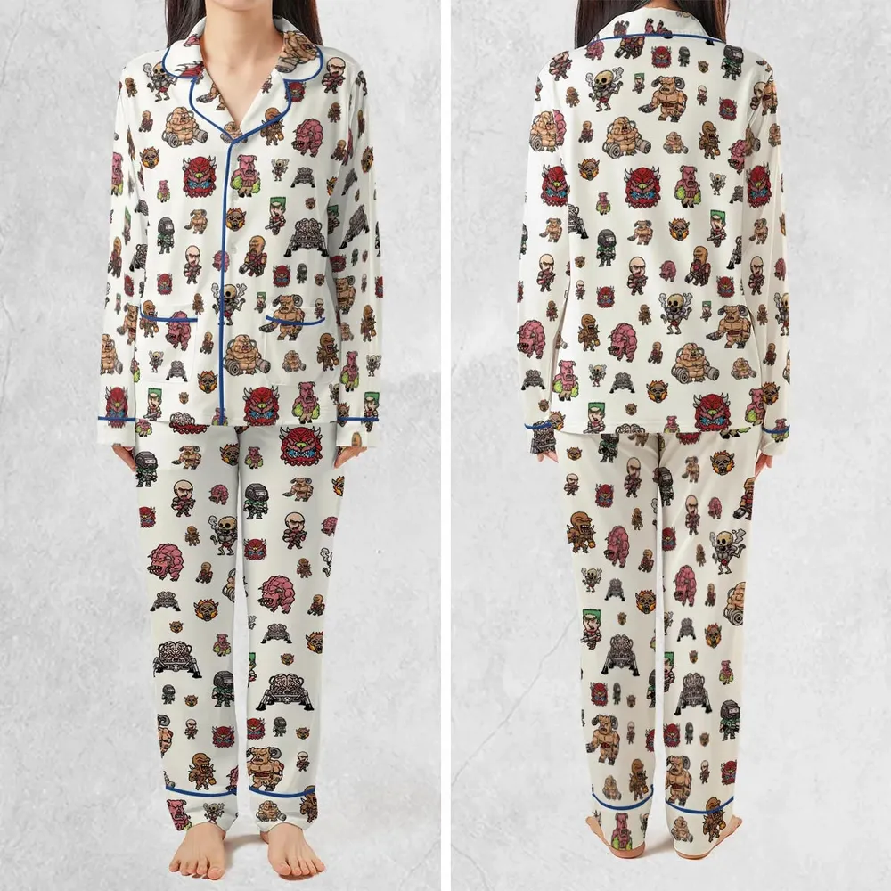 Doom Chibi Characters Pajamas Set - 2
