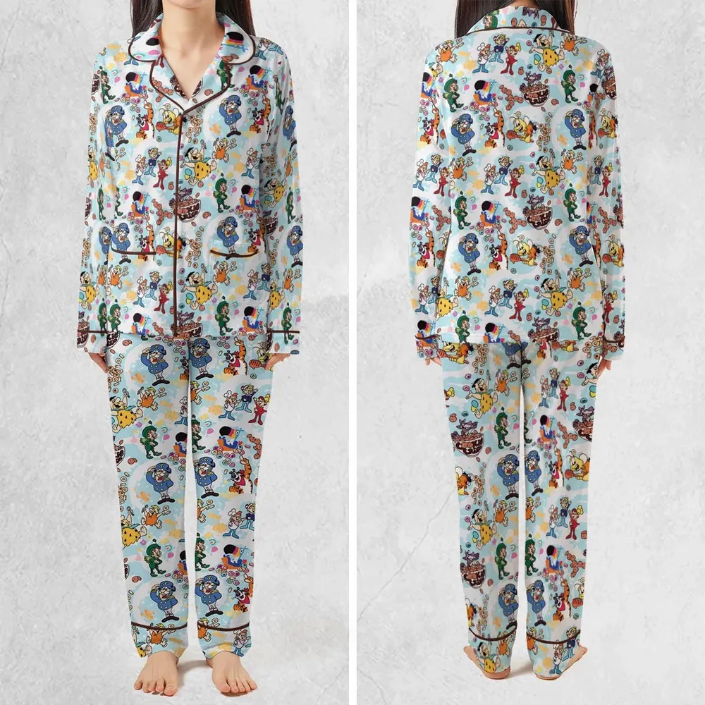 Cereal Favs Large Scale Pajamas Set - 2