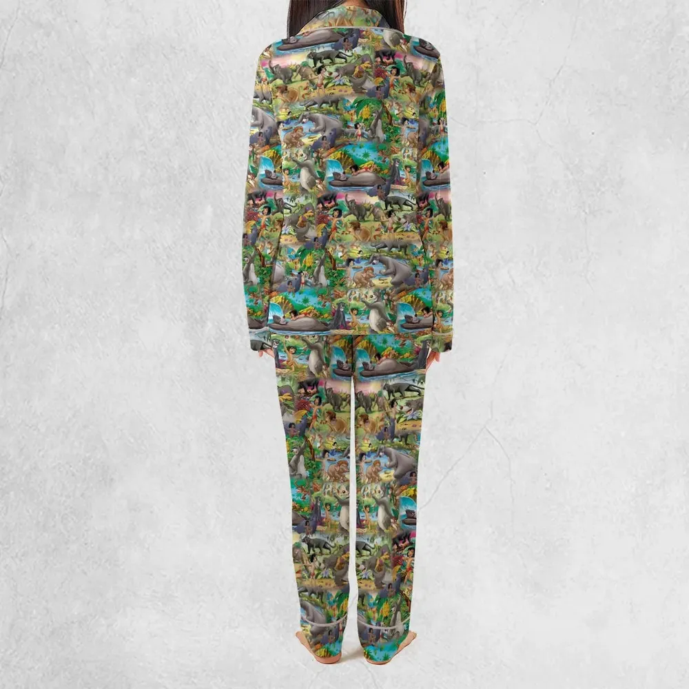 The Jungle Book Rudyard Kipling Seamless Pajamas Set - 4