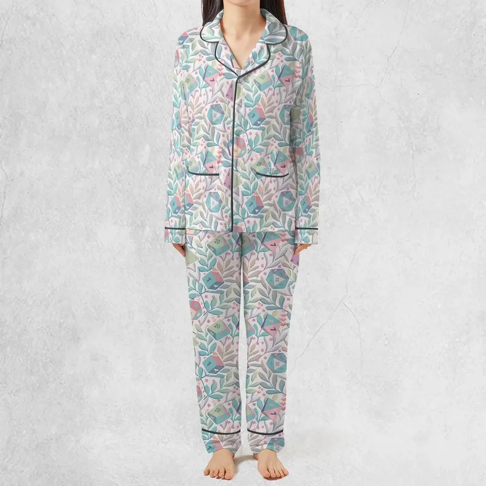 Dice Flower Soft DnD Pajamas Set - 3
