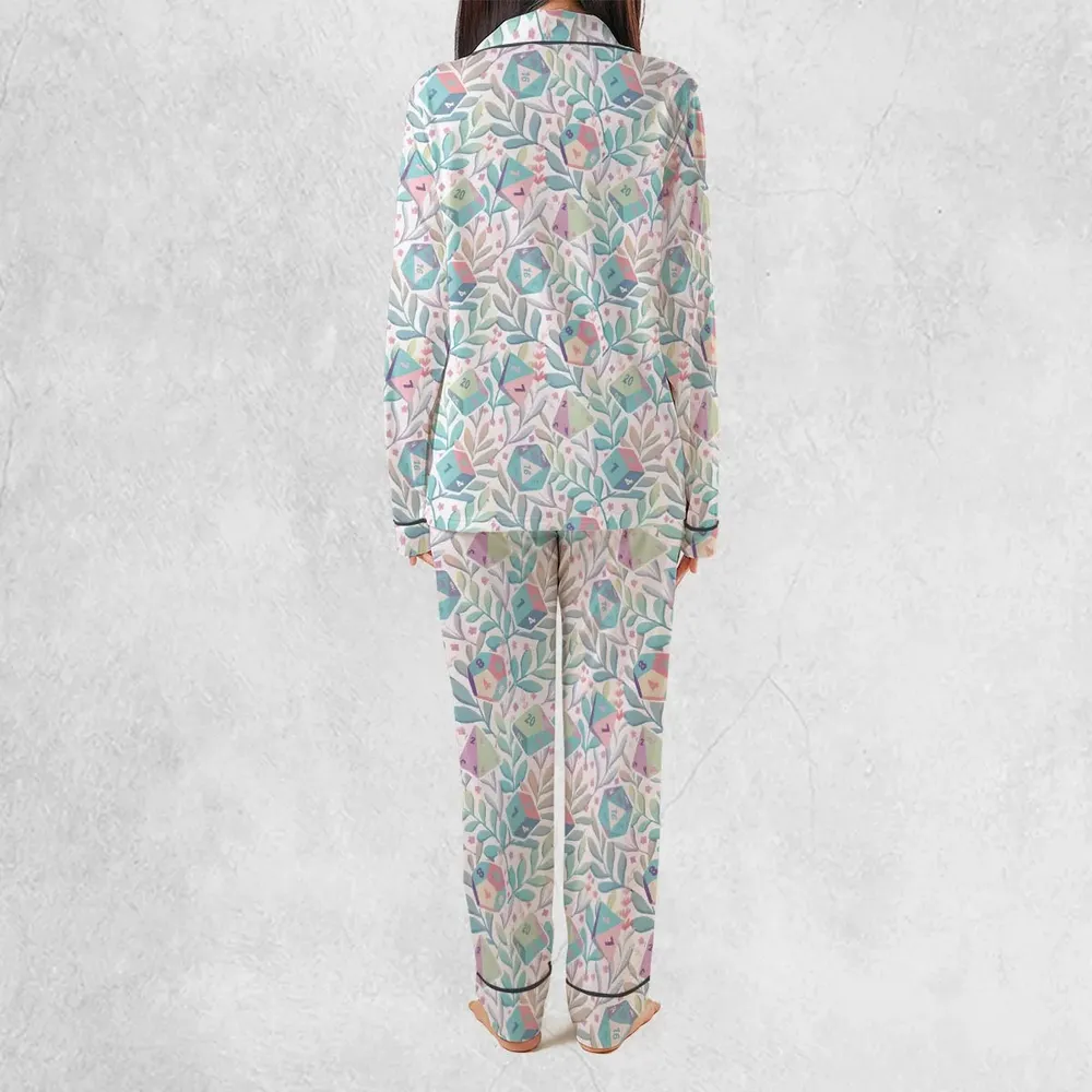 Dice Flower Soft DnD Pajamas Set - 4
