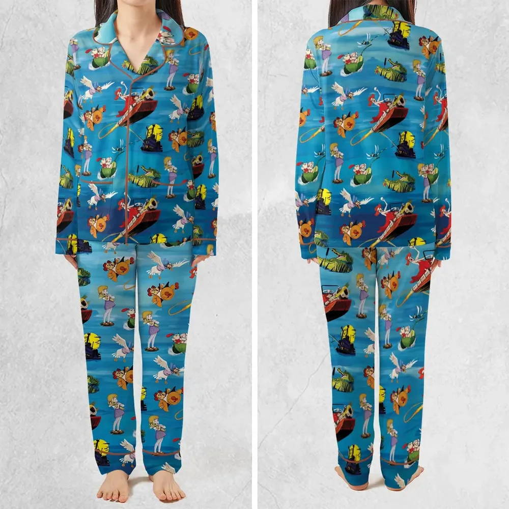Chasing The Rescuers Characters Pajamas Set - 2