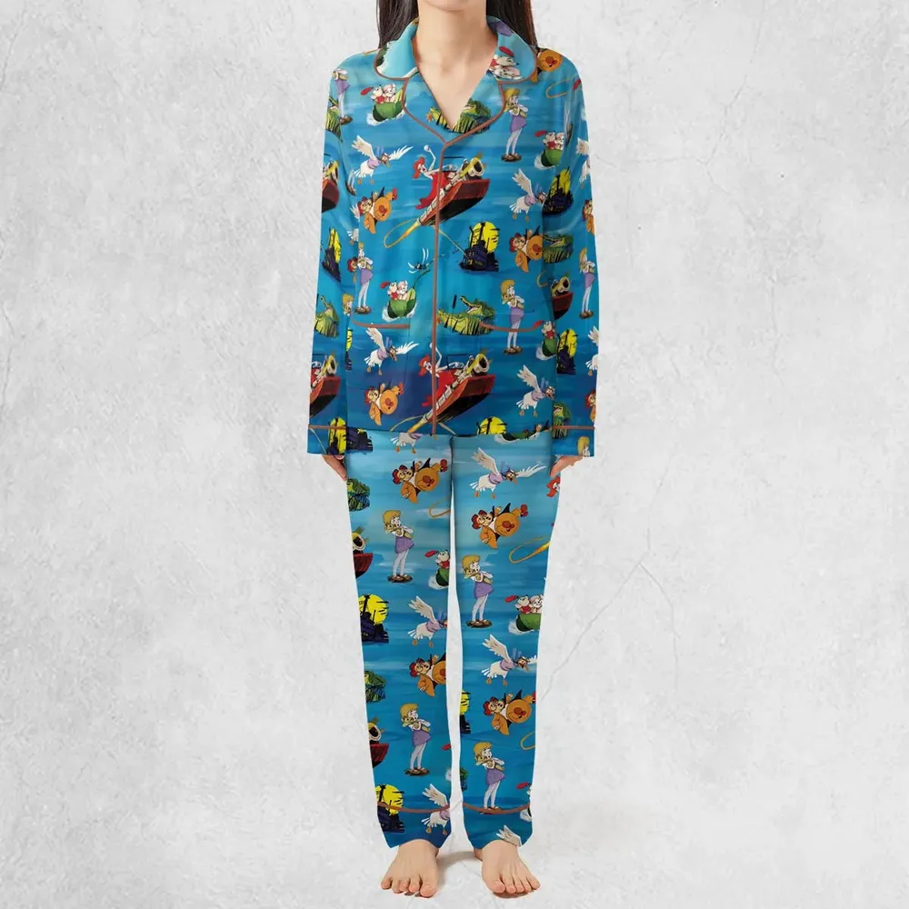 Chasing The Rescuers Characters Pajamas Set - 3