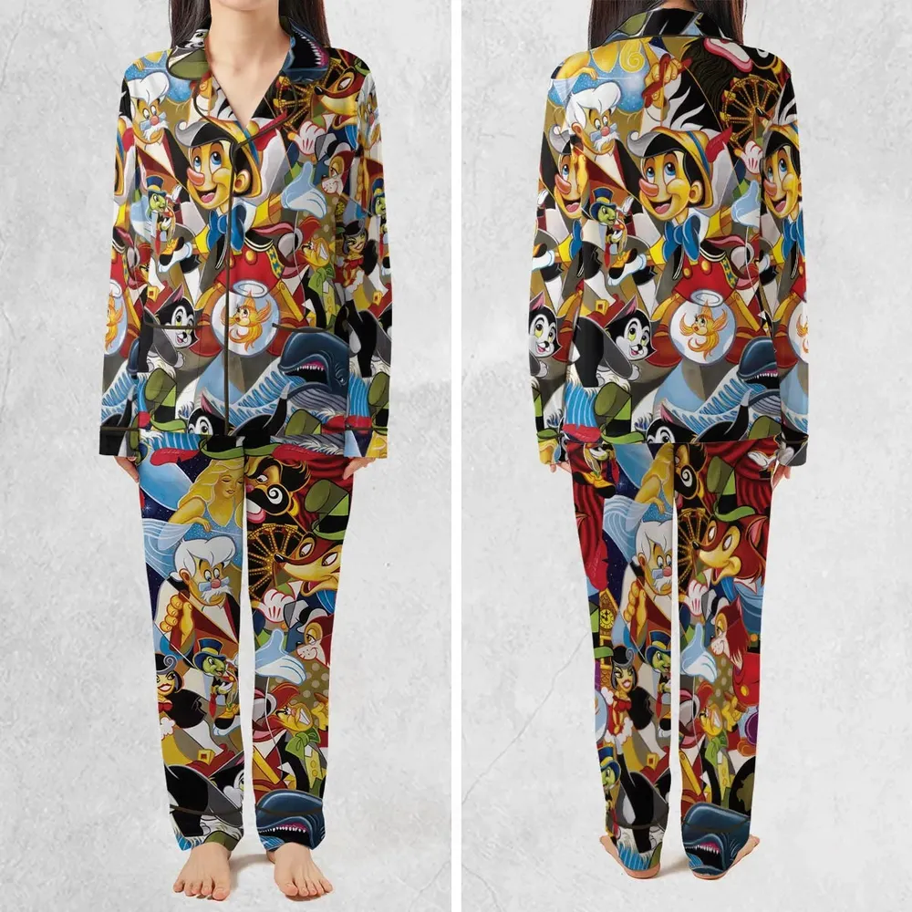 Pinocchio Seamless Pajamas Set - 2