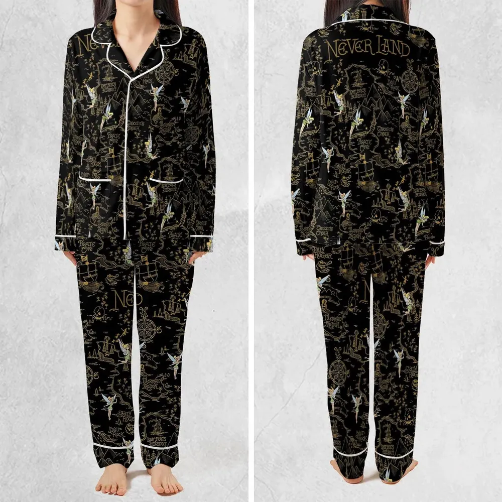 Finding Neverland Tinker Bell Pajamas Set - 2