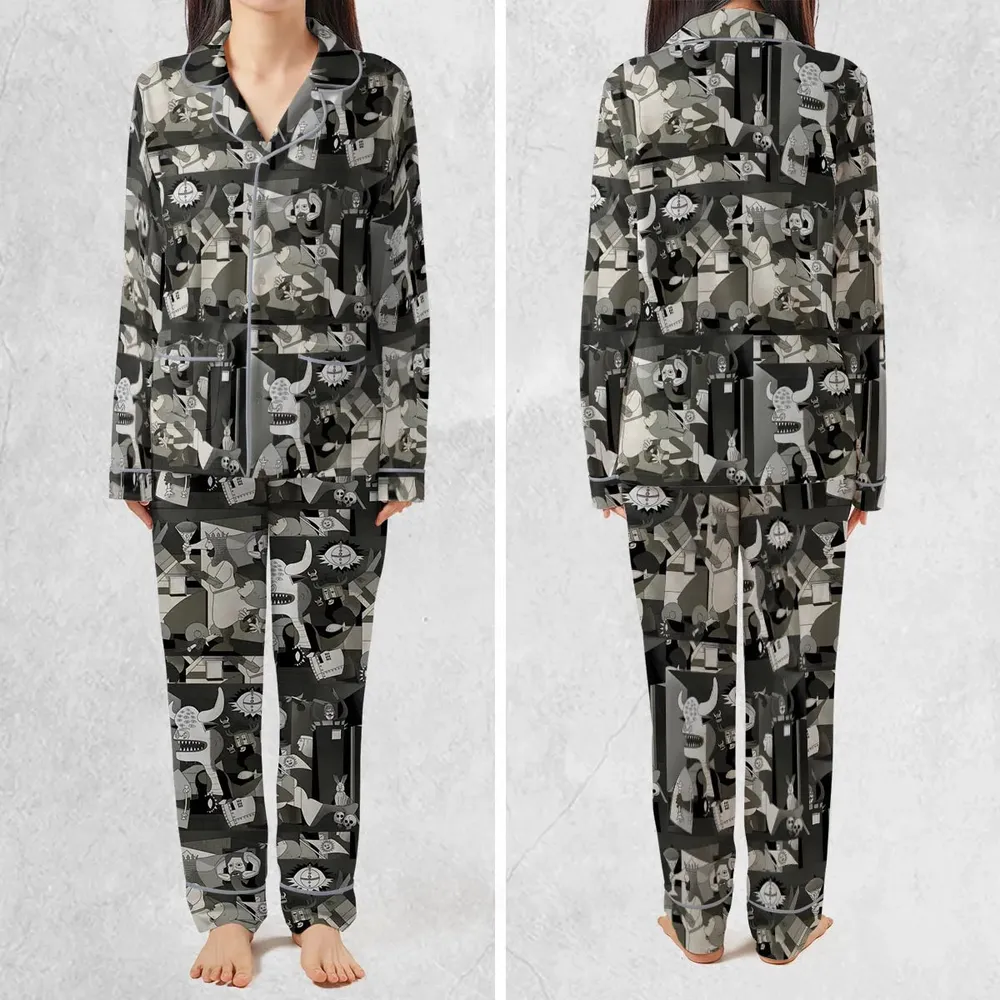 Monty Picasso Style Art Pajamas Set - 2