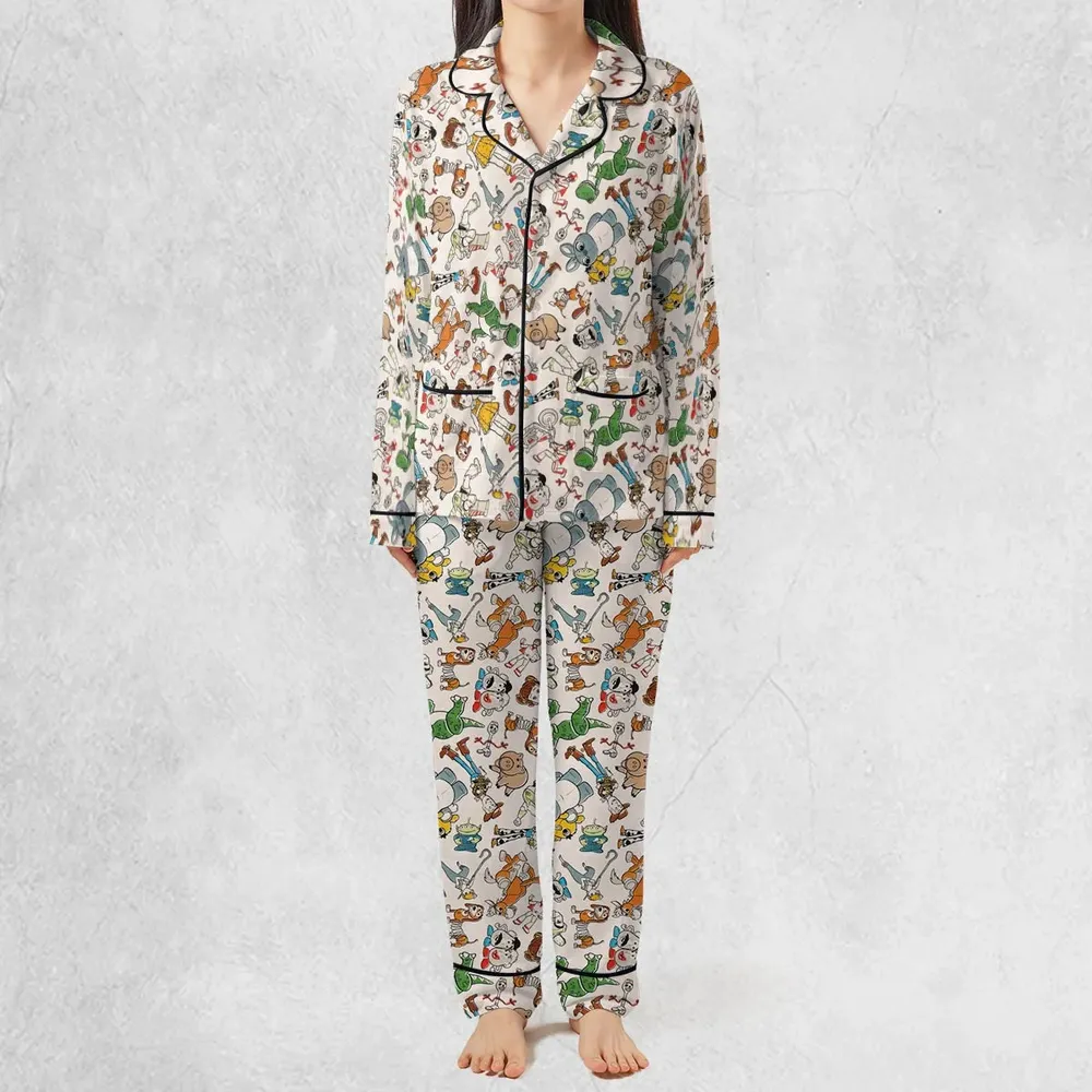 Toy Story Toss Pattern Pajamas Set - 3