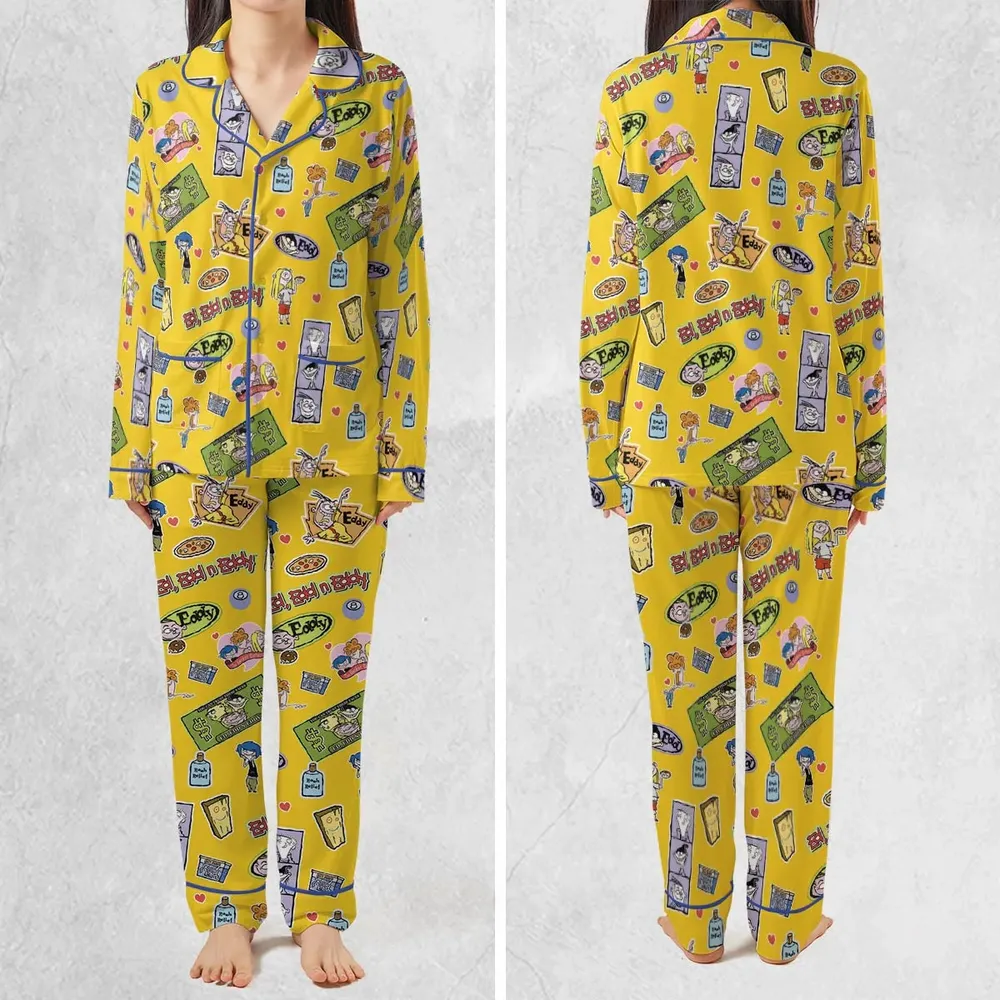 Ed Edd n Eddy n The Kanker Sisters Pajamas Set - 2