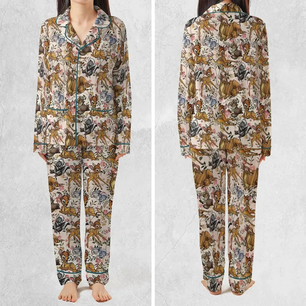 Little Wild Bambi Pajamas Set - 2