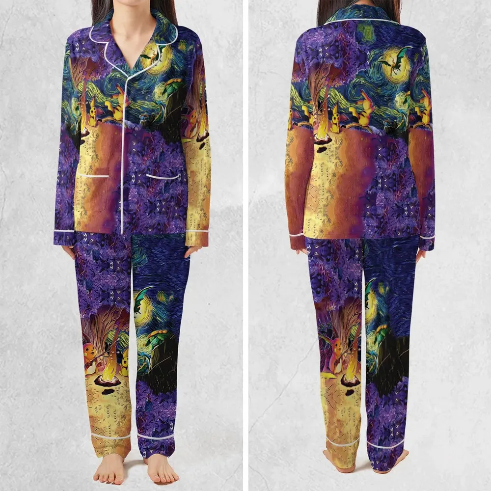 Pokemon Starry Night Campfire Pajamas Set - 2