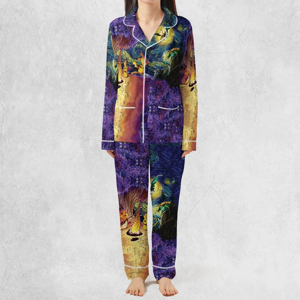 Pokemon Starry Night Campfire Pajamas Set - 3