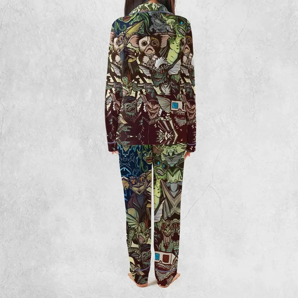 Tropical Gremlins Pajamas Set - 4