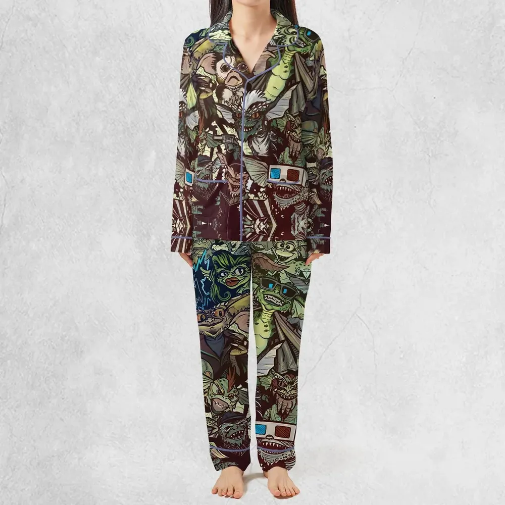 Tropical Gremlins Pajamas Set - 3