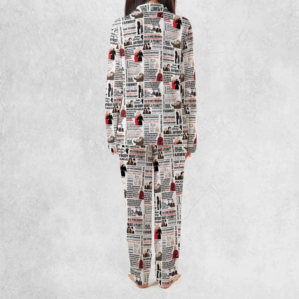 Inconceivable Quotes Pajamas Set - 4