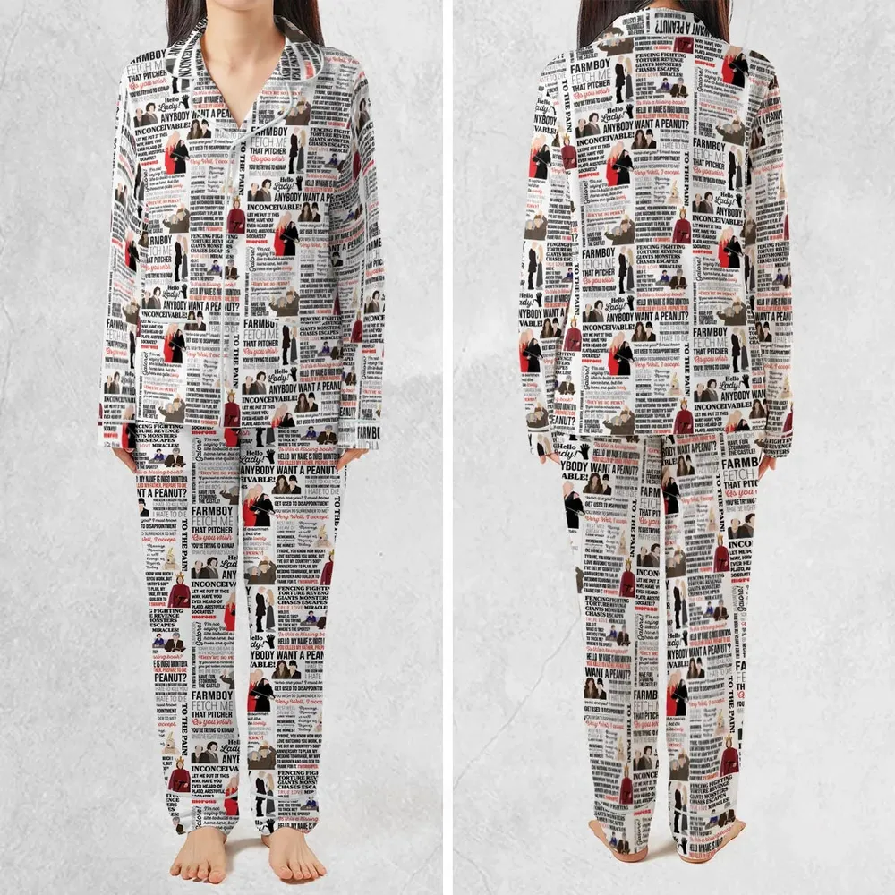 Inconceivable Quotes Pajamas Set - 2