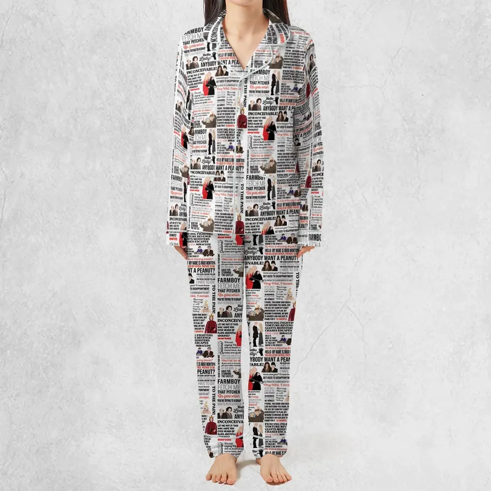 Inconceivable Quotes Pajamas Set - 3