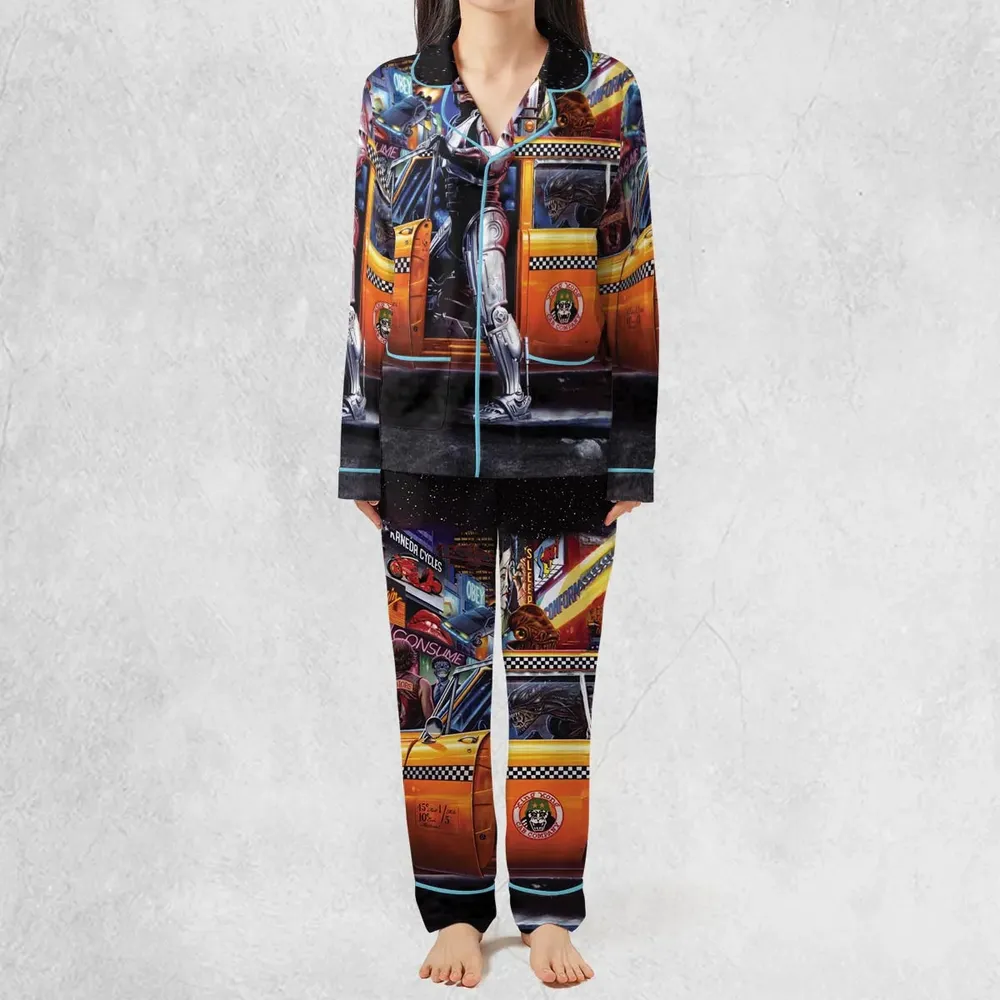 Movies Mashup Pajamas Set - 3
