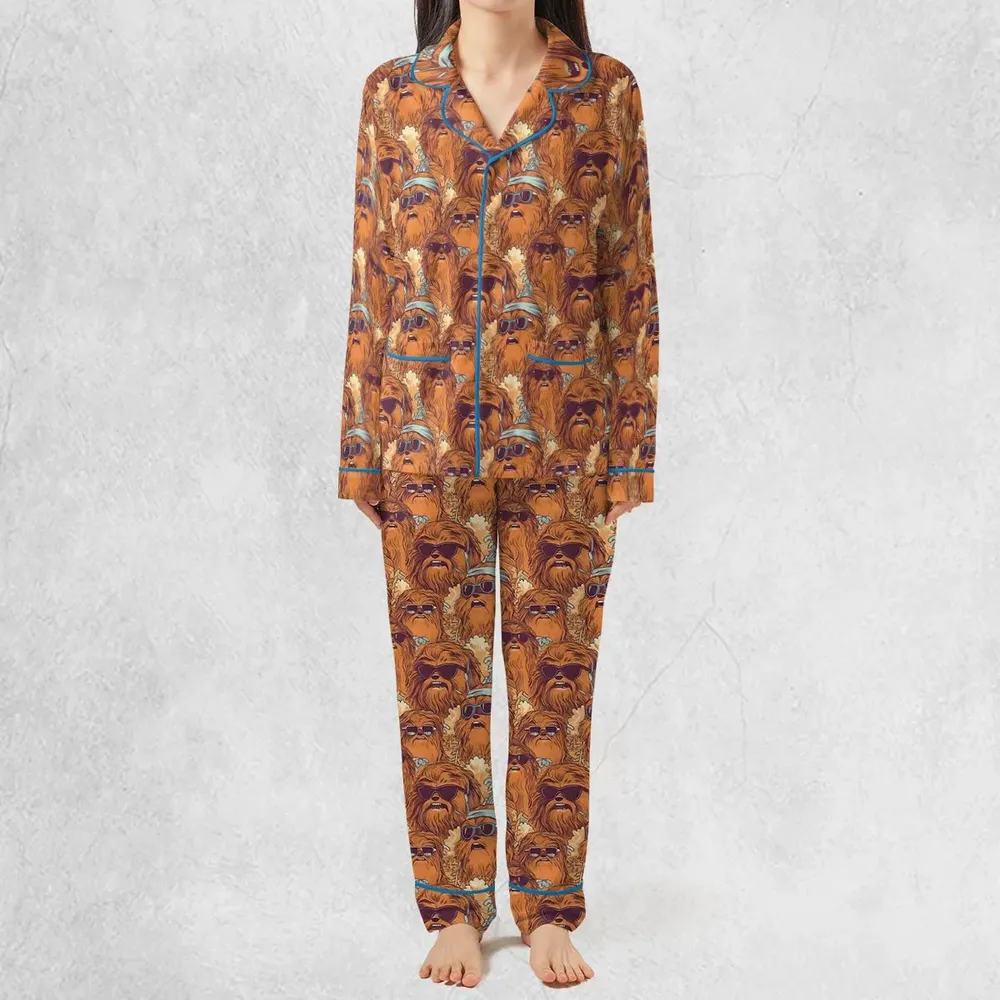 Retro Chewy Summer Vibes Pajamas Set - 3