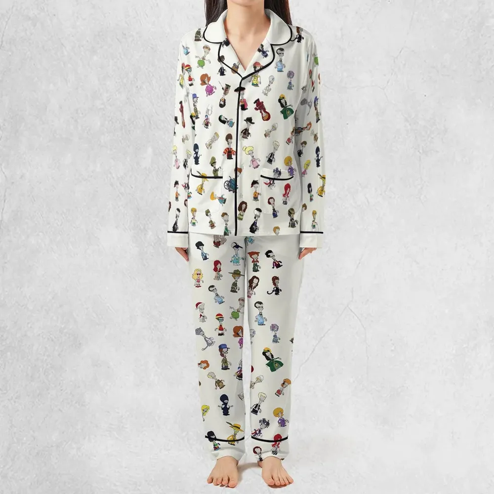 Roger persona Pop culture American Dad Pajamas Set - 3