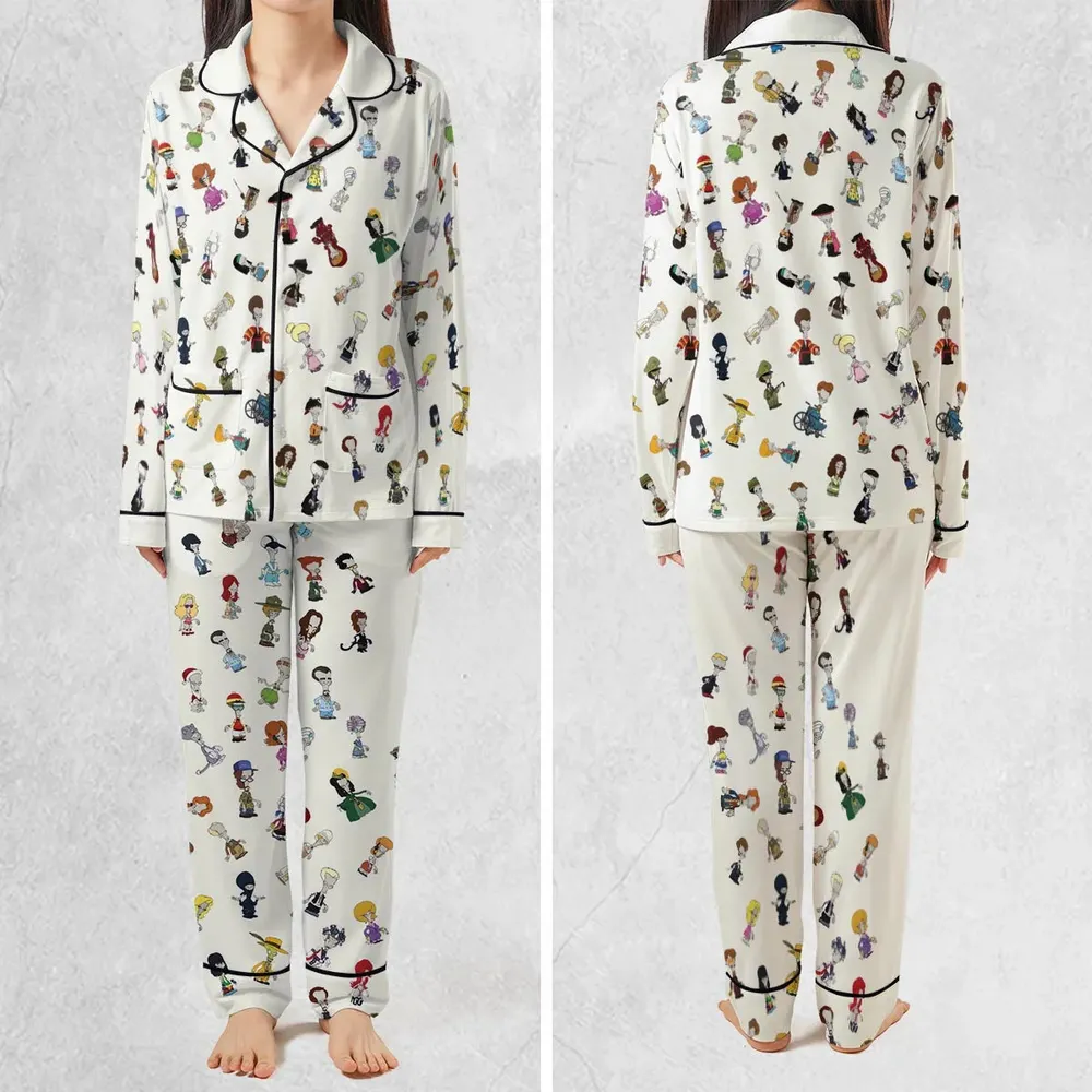 Roger persona Pop culture American Dad Pajamas Set - 2